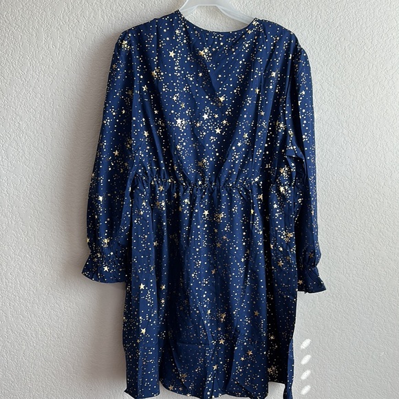 NWT Mycrushcity Galaxy Print Mini Dress - Picture 3 of 9